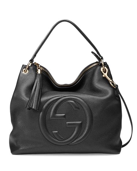 gucci noir sac|Gucci black handbags.